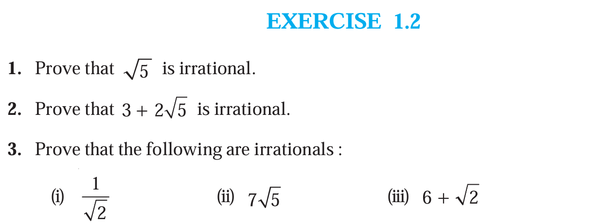 Class 10 Maths Chapter 1 Exercise 1.2 Questions by DV Coaching Centre